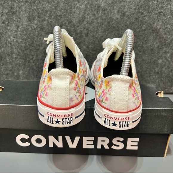 Converse All Star Canvas "Flower Field" Low Top Shoe Women's Size 6 - Picture 6 of 13